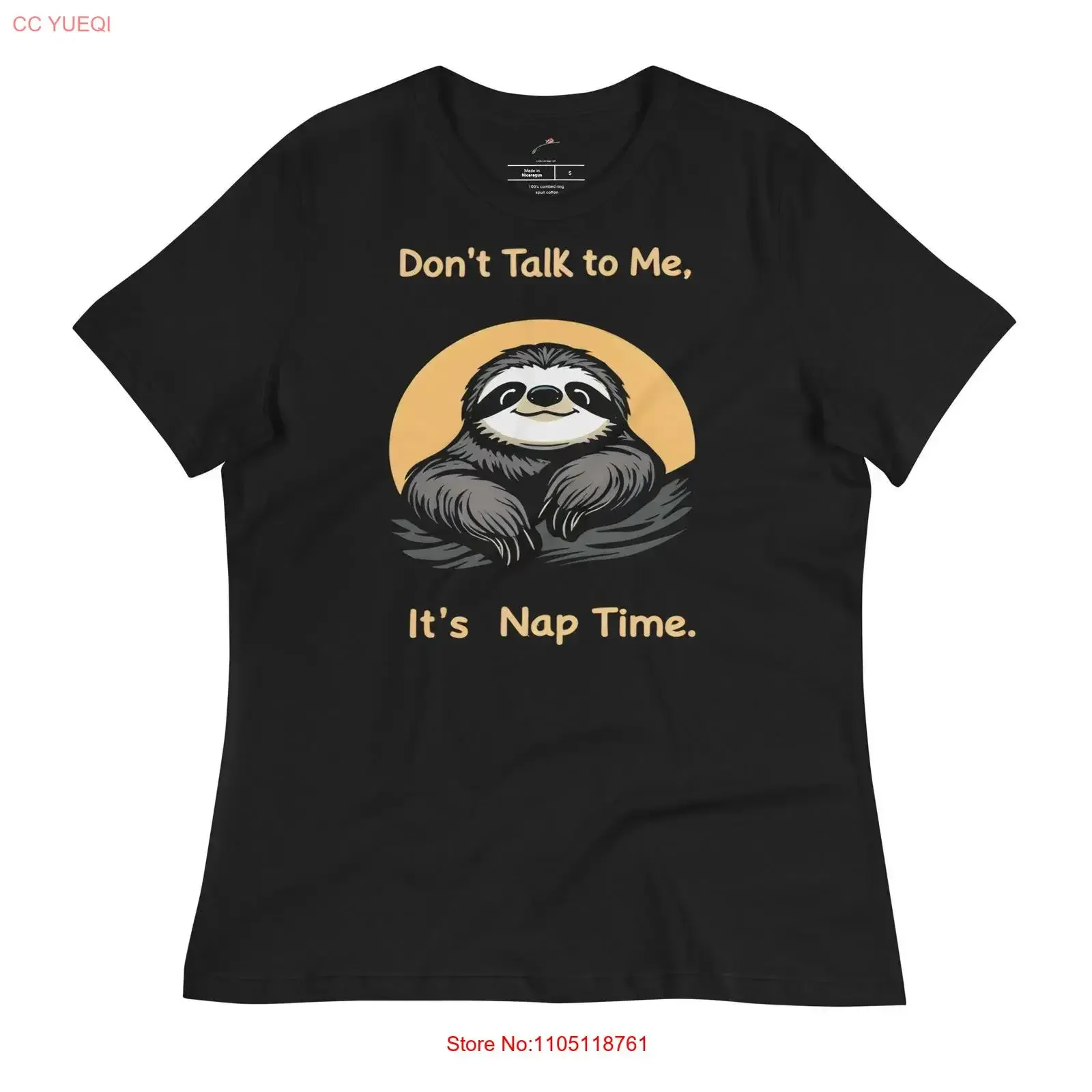 Sloth Life Don t Talk to Me It s Nap Time shirt vintage Washed Breathable graphic fashion designer clothes Casual Soft Slightly
