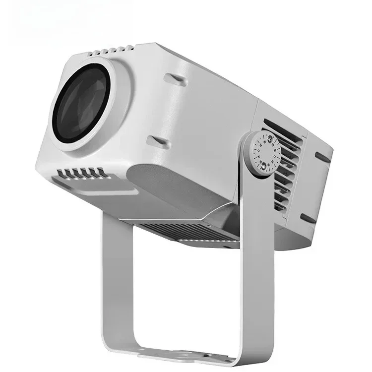 Led Dynamic Logo Gobo Projector Hotel wedding lamp Outdoor Waterproof 100W zoom Water Wave Effect advertising Light