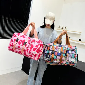 حقيبة يد رياضية من قماش أكسفورد ، حقائب رياضية مع أحذية مستقلة ، حقيبة يد يوغا خارجية ، سعة موضة جديدة ، الصيف ،