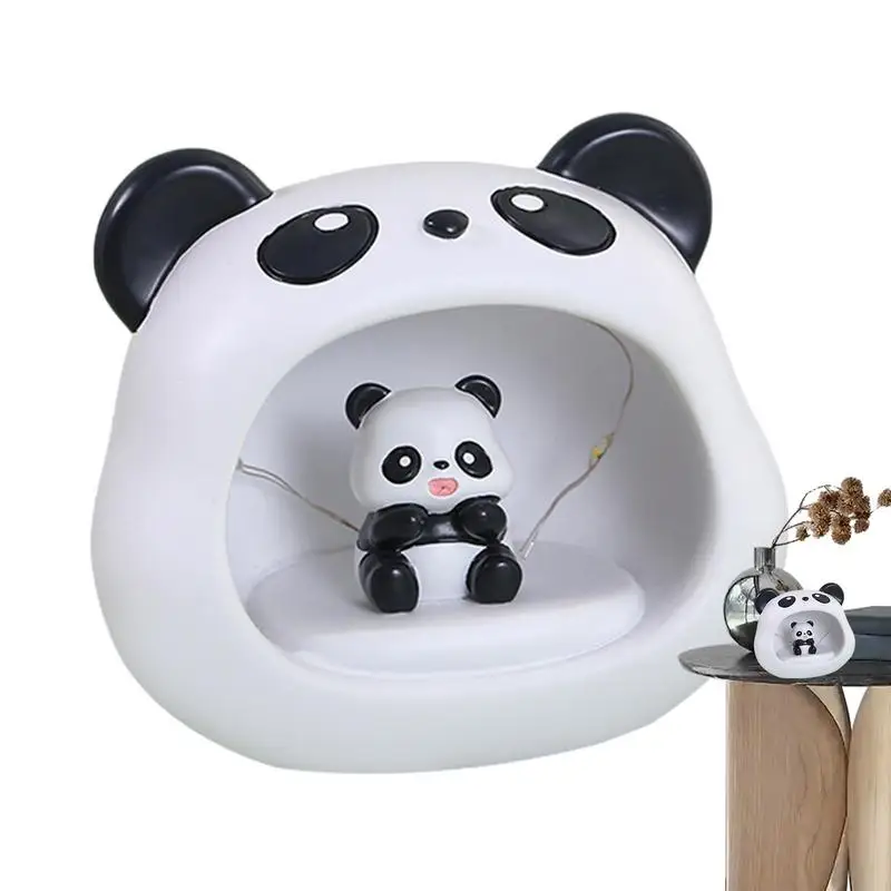 

Nursery Nightlight Panda Animal Design Cartoon Night Light Novelty Lighting Tabletop Ornaments For Indoor Outdoor Use For Living