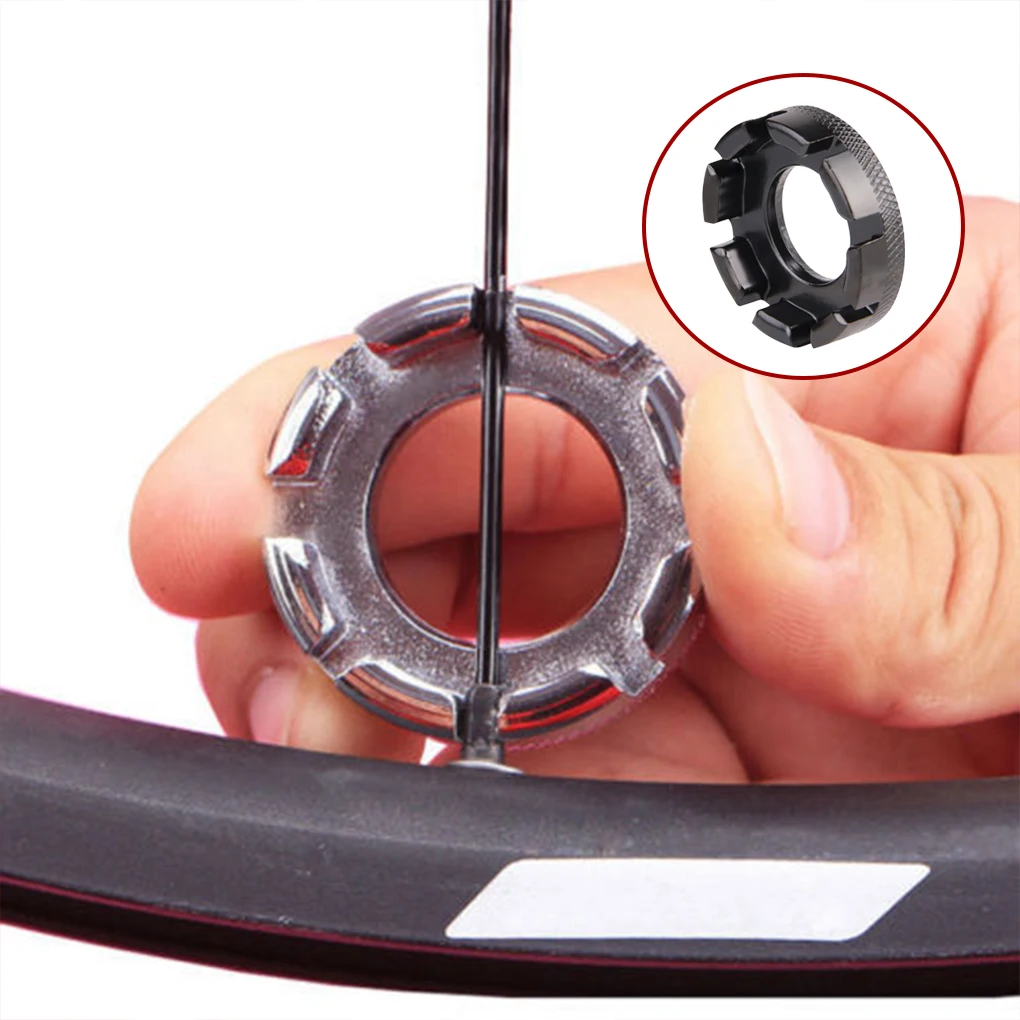 Mini bicicleta 8 vias chave de sulco ajustador estrada duro aço carbono peças reposição kit ferramenta para ajustar prata