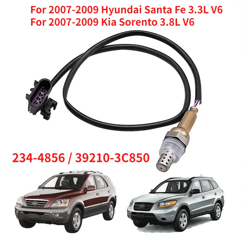 

234-4856 9210-3C600 39210-3C850 For 2008-2009 Kia Sorento 3.3L 3.8L 2007-2012 Hyundai Veracruz 3.8L V6 Oxygen Sensor Downstream
