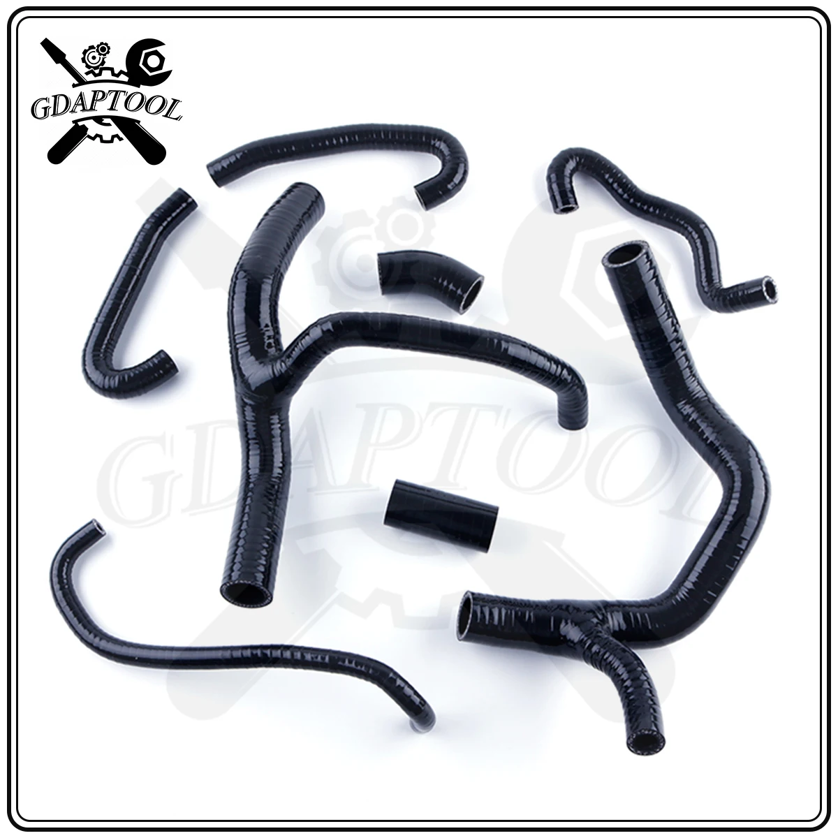 8PCS Motorcycle Silicone Radiator Coolant Hose Kit For 2004-2007 Honda CBR1000RR CBR 1000 RR SC57 2005 2006 view 4