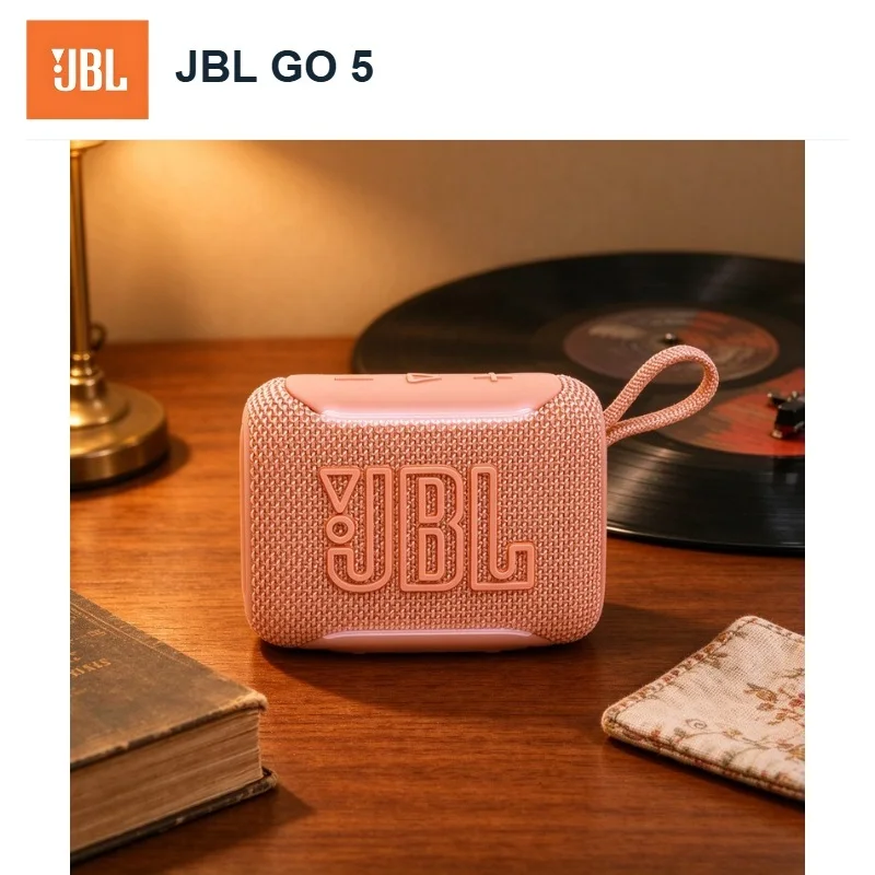 JBL GO5 Pocket Waterproof Wireless Speaker For Travel Shower Beach Home