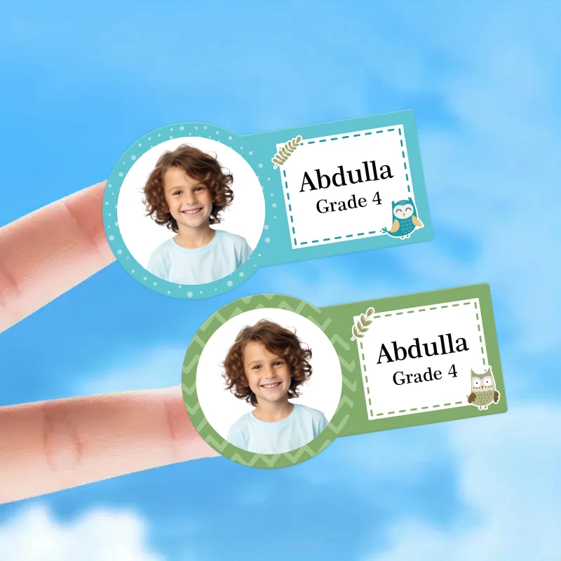 Personalized Label Stickers - Custom Name Stickers for Water Bottles, Cups, and Children's Stationery Waterproof - ZP1