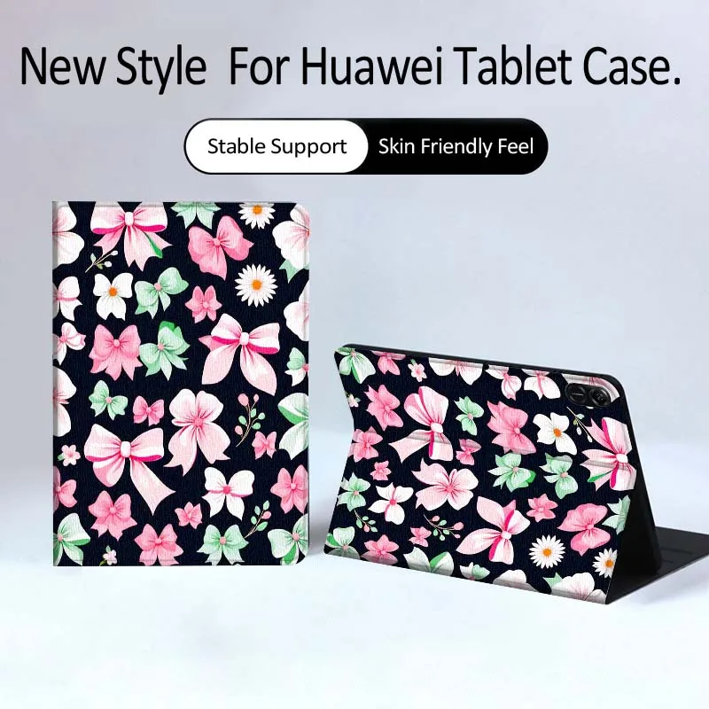 

Flower Love Pattern For Huawei MatePad Pro Air 12 X Honor Pad 8 V8 9 13 GT GT2 3 12.6 13.3 Inch Tablet Case