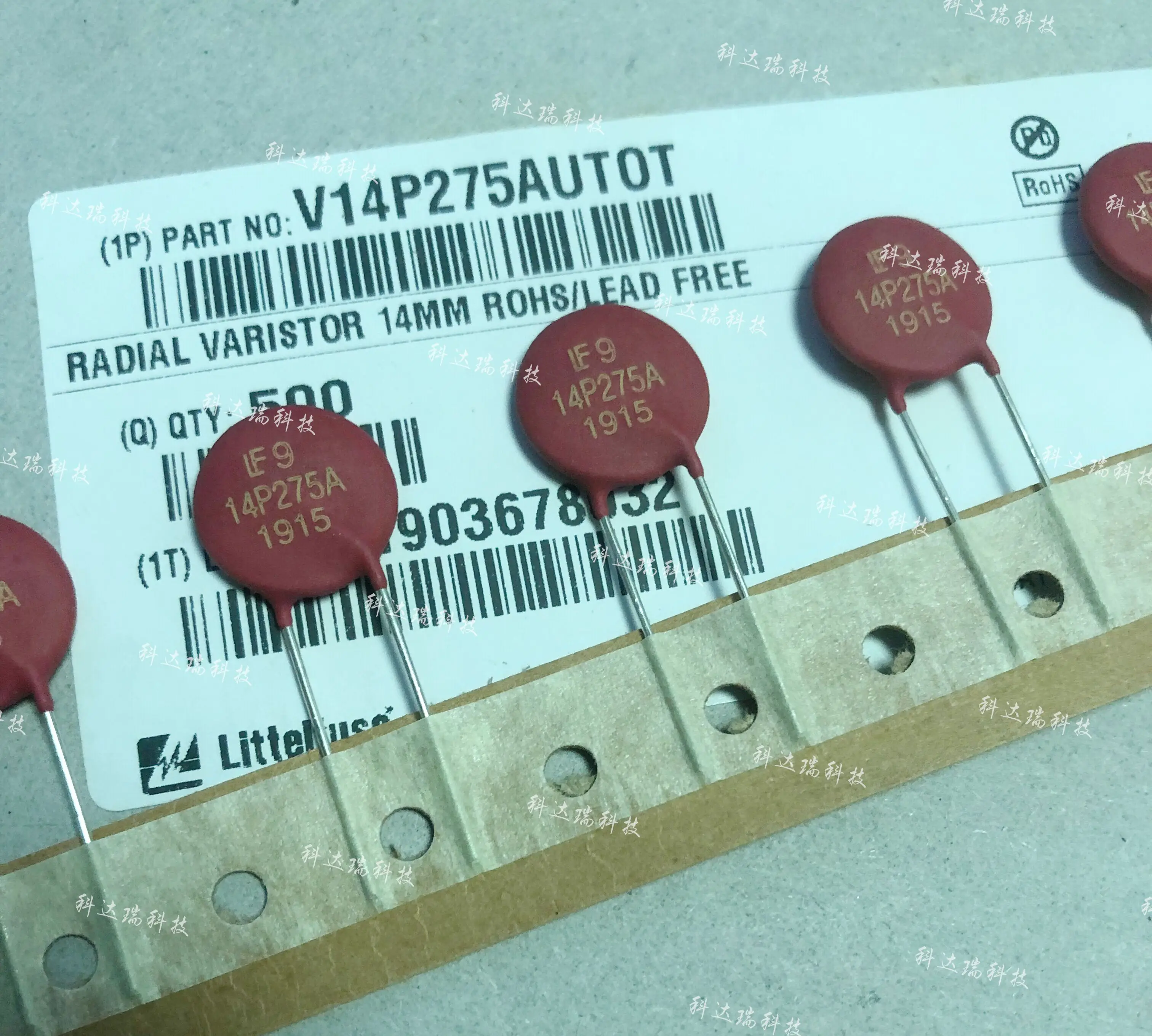 

20PCS/V14P275AUTOT Original Lite Varistor V14P275A