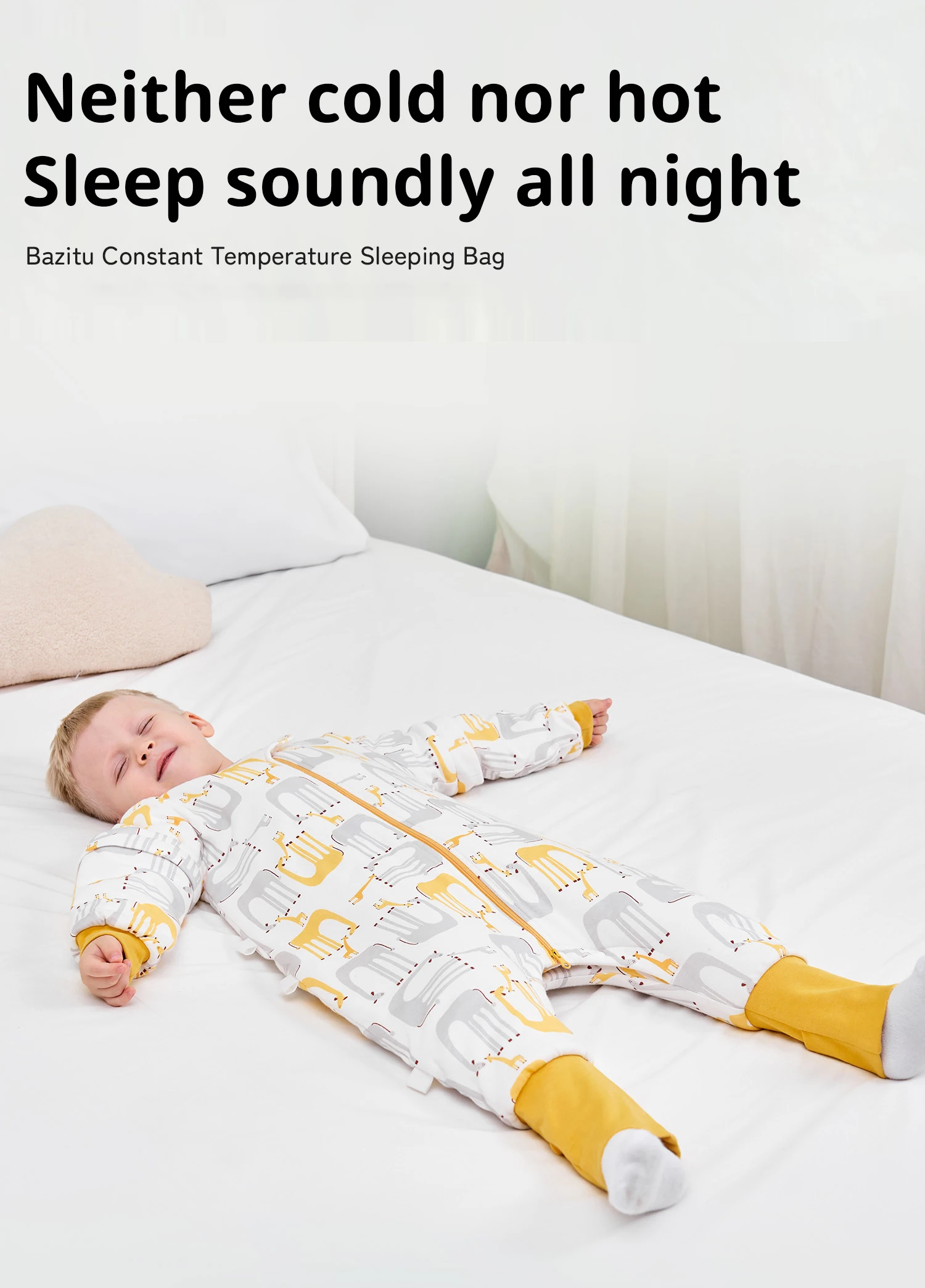 1.5tog eco friendly baby toddler sleeping bag trending products new arrivals for babies