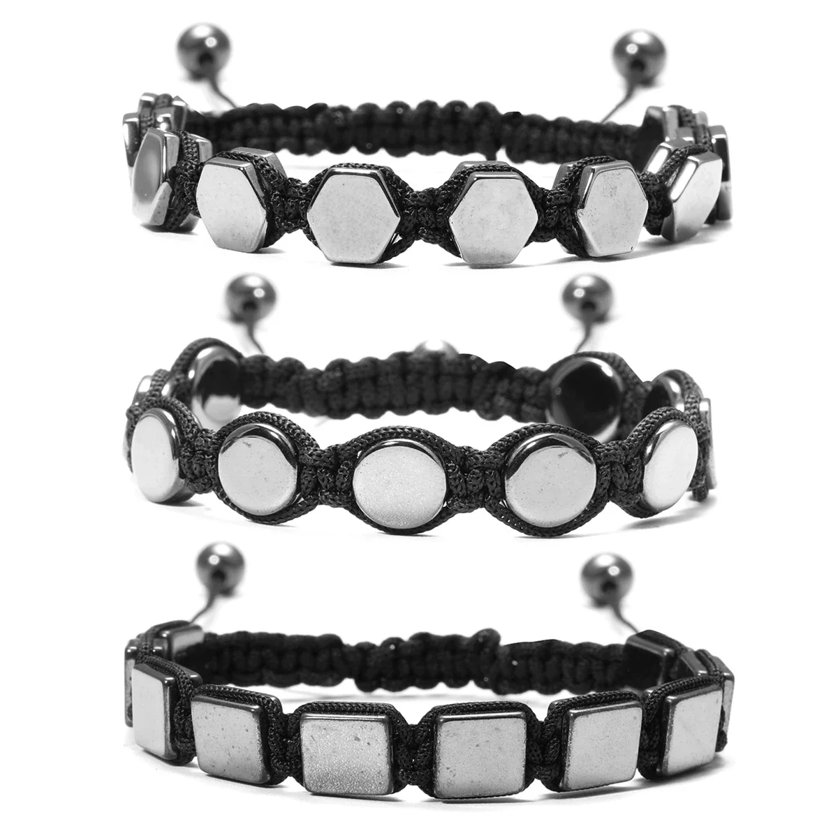 

Energy Hematite Bracelet Men's Bracelet Fitness Adventurer Bracelet Jewelry Gift Endows Spiritual Belief