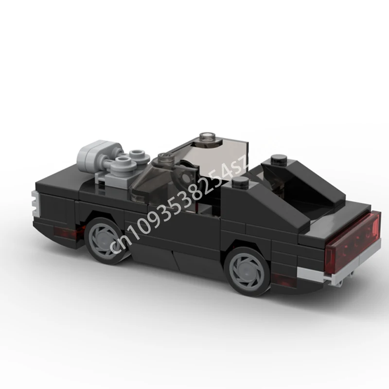 

92 шт. MOC Mini Dodgess Charger City Champions, супер автомобиль, строительные блоки, практические рождественские игрушки, подарок, конструкция