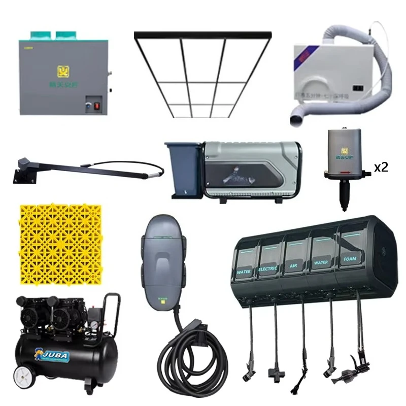 

Полная конфигурация оборудования для мойки автомобилей с одной станцией, комбинированная барабанная стиральная машина, включая другие линии