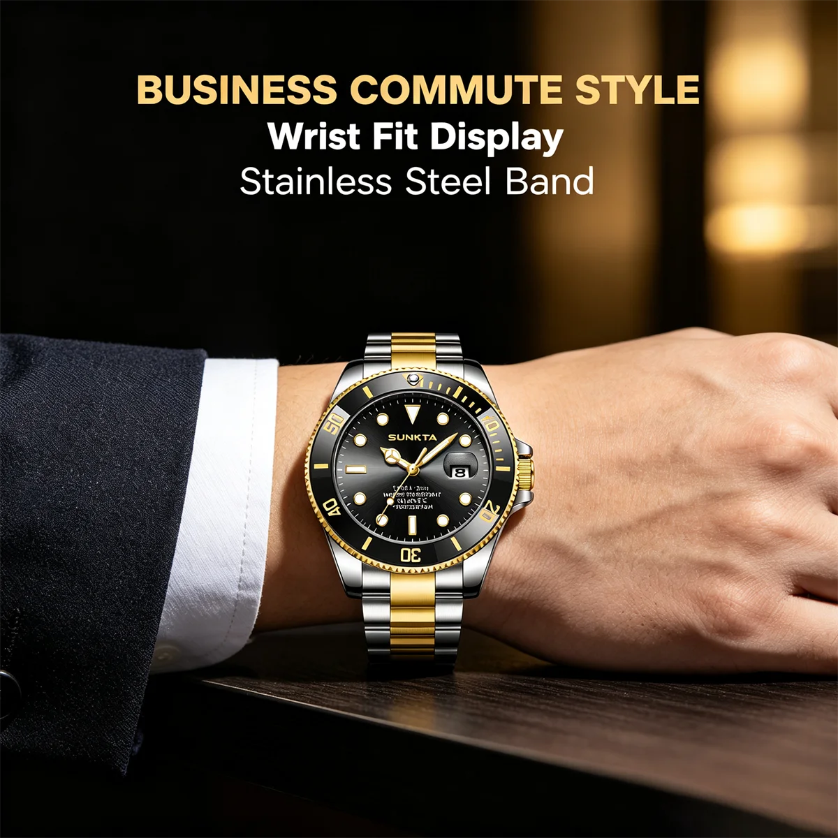 LIGE High Quality Luxury Men's Watch Waterproof Quartz Watch Stainless Steel Strap Luminous Sports Watches Gifts Watches For Man