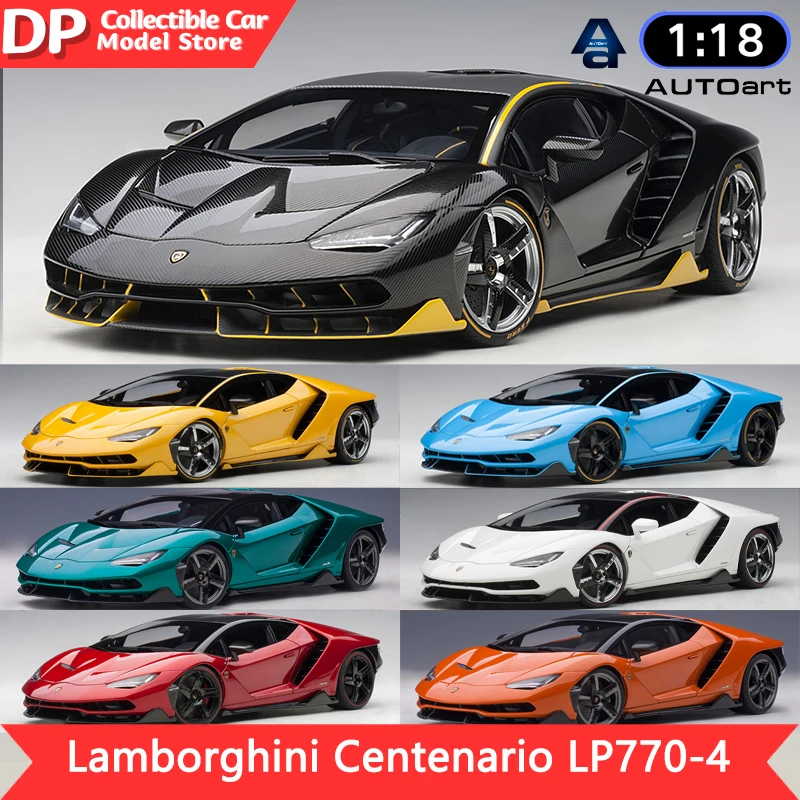 1:18 AUTOart Lamborghini Centenario LP770-4  Alloy Car Model Premium Collectible Car Model Metal Diecast Vehicle