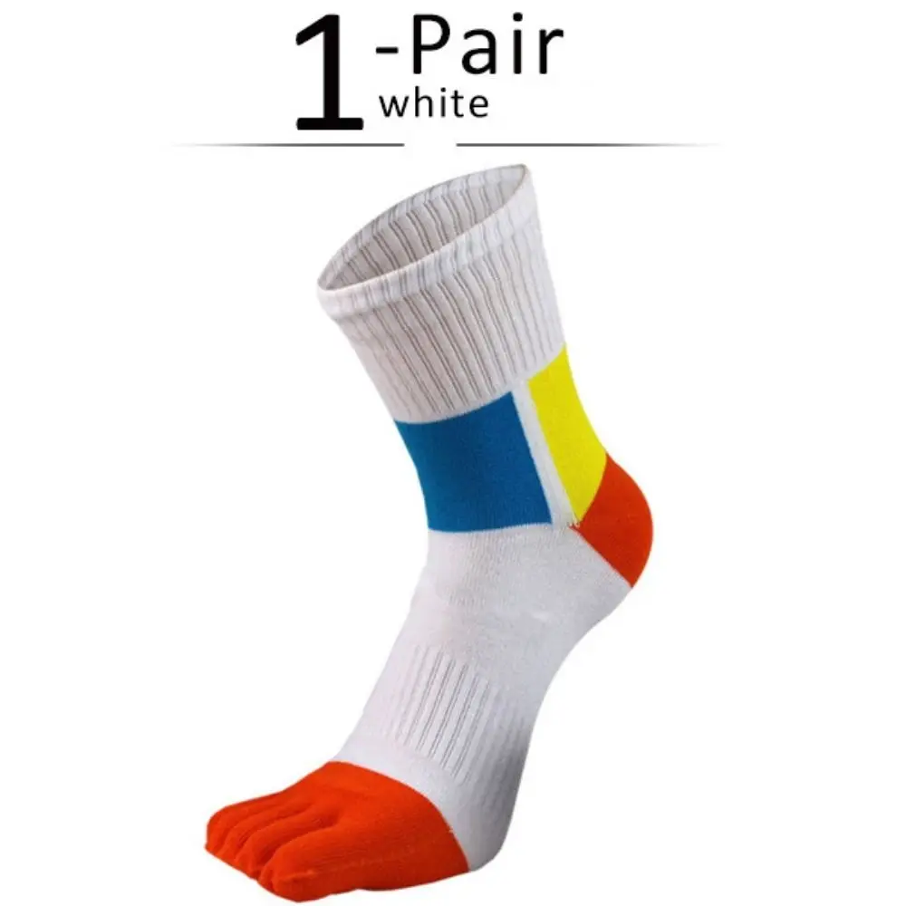 

Men Organic Cotton Sport With Toes EU 38-44 Anti-Sweat Breathable Sweat Socks Dress Socks With Toes Toe Socks Five Finger Socks