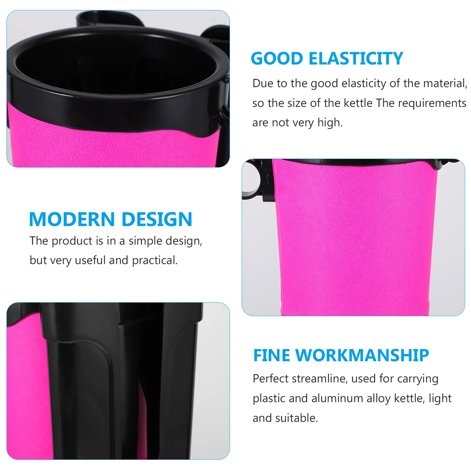 

3 in 1 Bicycle Phone Cup Holder Mount for Riding Water Bottle and Mobile Device Storage Universal Fit for Mountain Bike