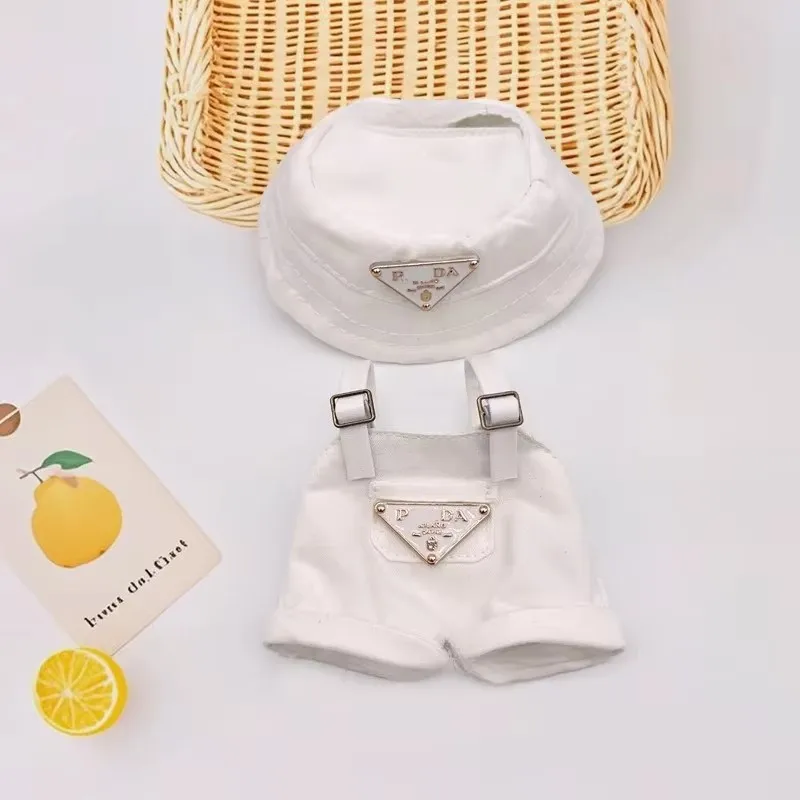 

15 17 см для мини-куклы Labubu, одежда, шляпа рыбака, комбинезон, комплект очков в стиле ретро, одежда для сидения, аксессуары для кукольного домика I II