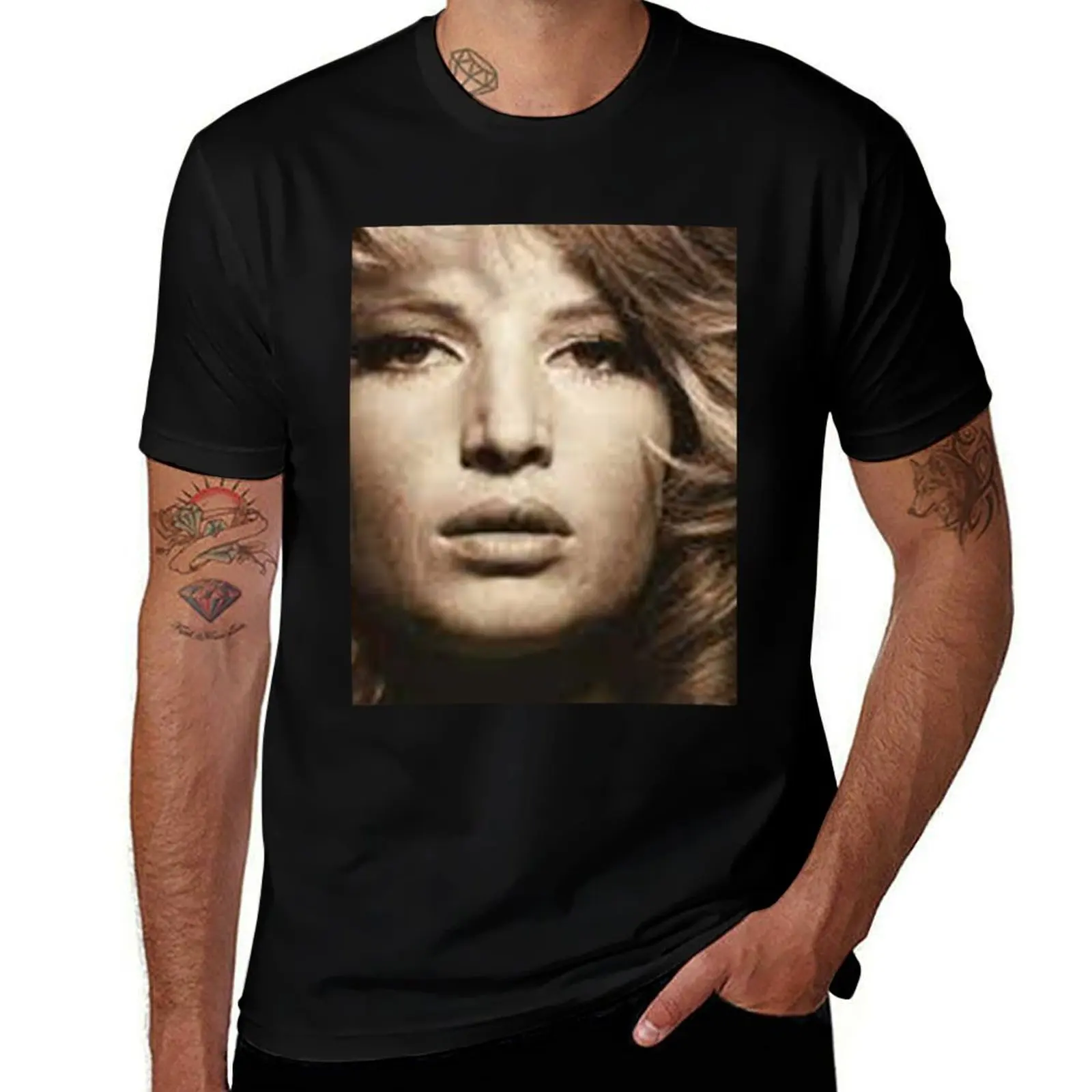 monica vitti T-Shirt Blouse anime t shirts shirts graphic designer shirts clothing for men