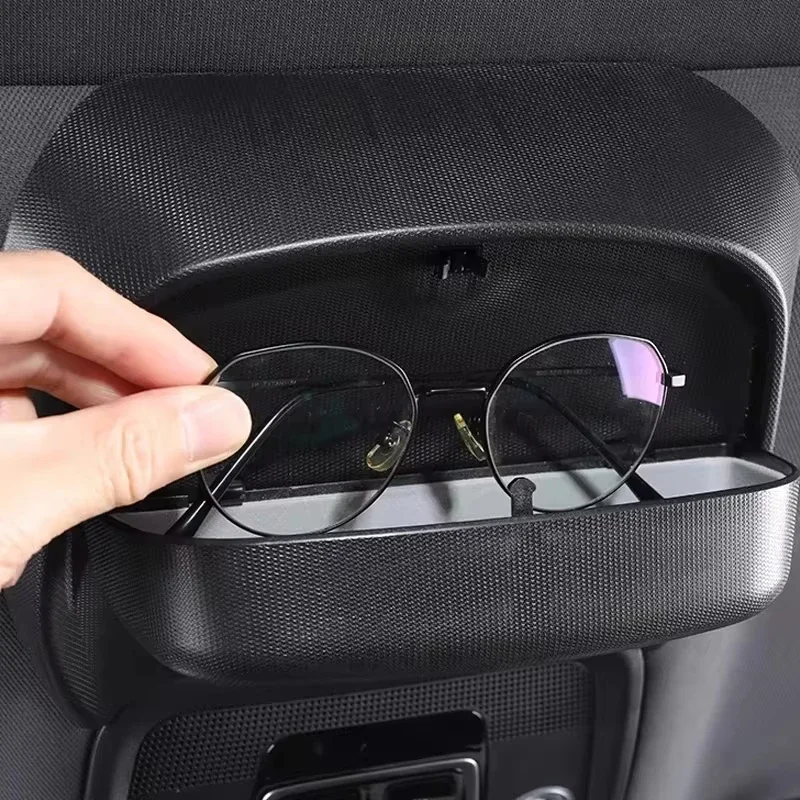 ABS Car Sun Glasses Case Sunglasses Storage Box Holder For Byd Atto 3 2022 2023 Interior Modification Car Accessories