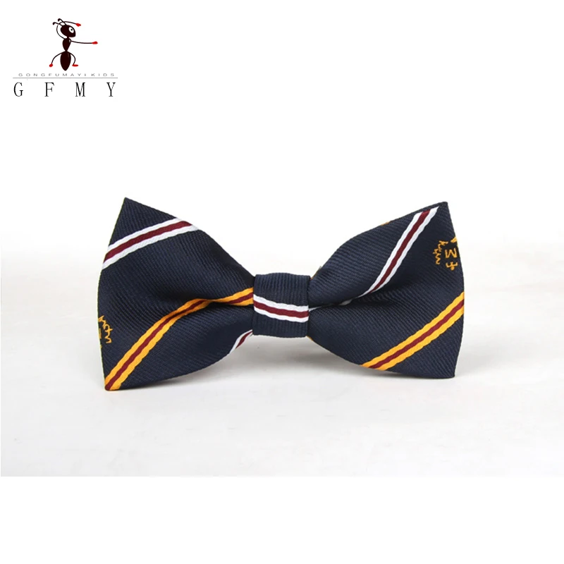 Children\'s Fashion Shirts Bowtie Bowknot Handmade Boys Texture Silky Gentleman Bow Tie Collocation Child Butterfly Cravats