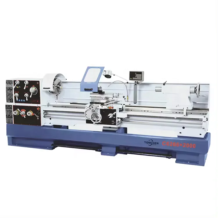 Competitive Factory Price Metal C6266 Engine Lathe Horizontal Heavy Duty General Purpose Manual High Quality Industrial GradeATV