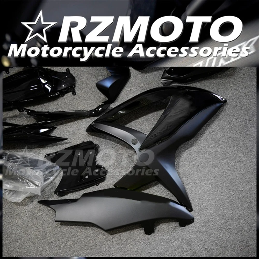 New ABS Motorcycle Fairings Kit For Suzuki GSXR600 GSXR750 08 09 10 K8 GSXR 600 750 2008 2009 2010 Bodywork Set Black