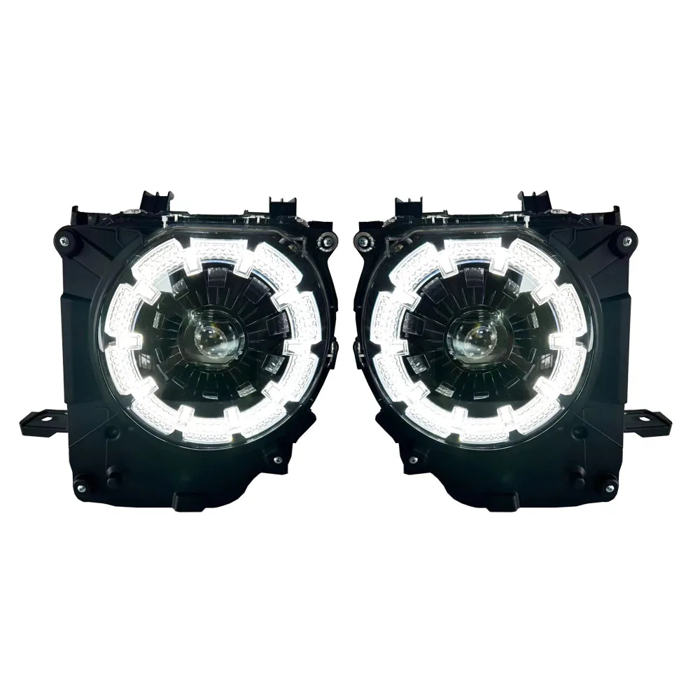 

Светодиодные фары, передняя лампа для Land Cruiser 70 75 76 77 78 79 LC70 LC76 LC78 LC79 2024, аксессуары