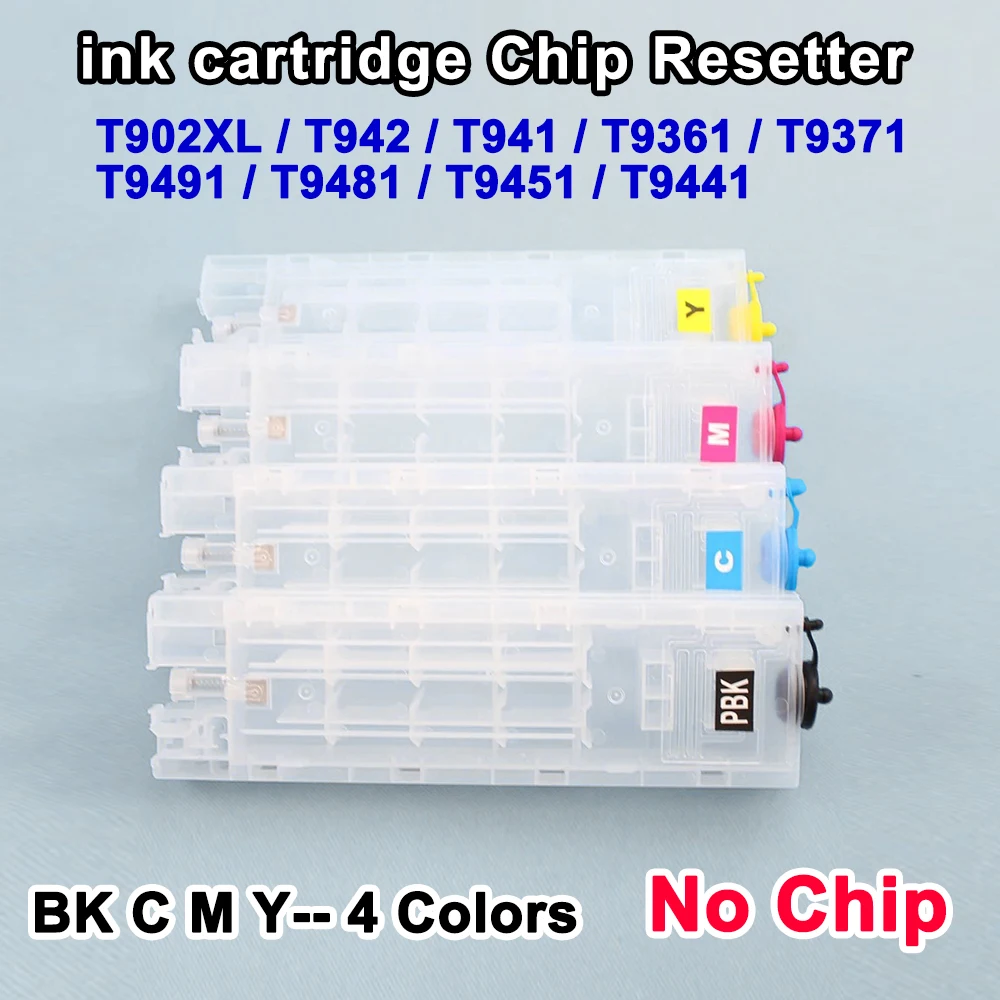 

4 шт. 320 мл T902XL T942 T941 T9361 T9371 T9491 T9481 T9451 T9441 картридж для EPSON WF C5790 C5710 C5290 C5210 без чипа