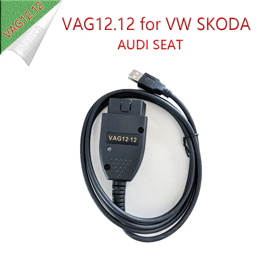 Vag OBD2 Com Scanner 12.12 Hex CAN USB Interface Unlock Hidden Function FOR VW AUDI Skoda Seat  Atmega162 Nitro