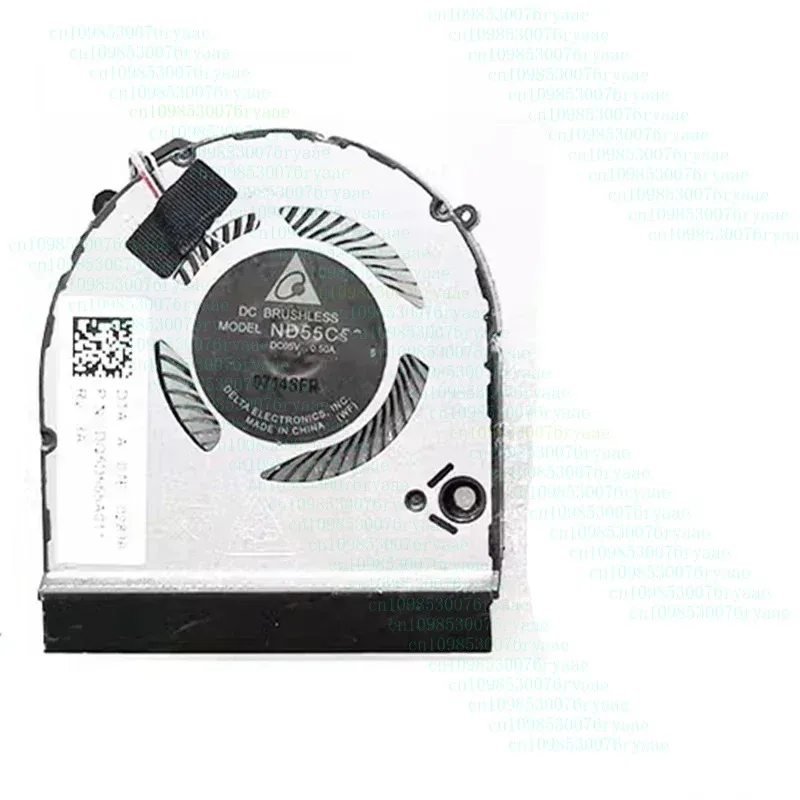 مروحة تبريد وحدة المعالجة المركزية للكمبيوتر المحمول الأصلي الجديد لينوفو اليوغا C640-13IML C640-13LTE 81ue 5h40s19980 dc5v 0.5A TAN #2