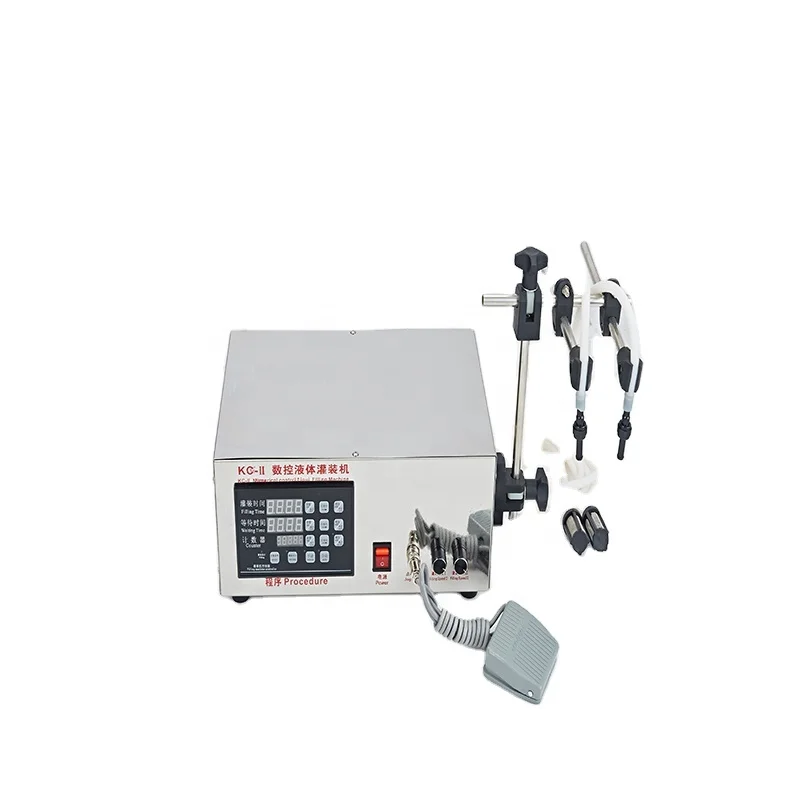 New DQ-280 II 2 Heads Processing Line Digital Soft Beverage Liquor Filling Machine