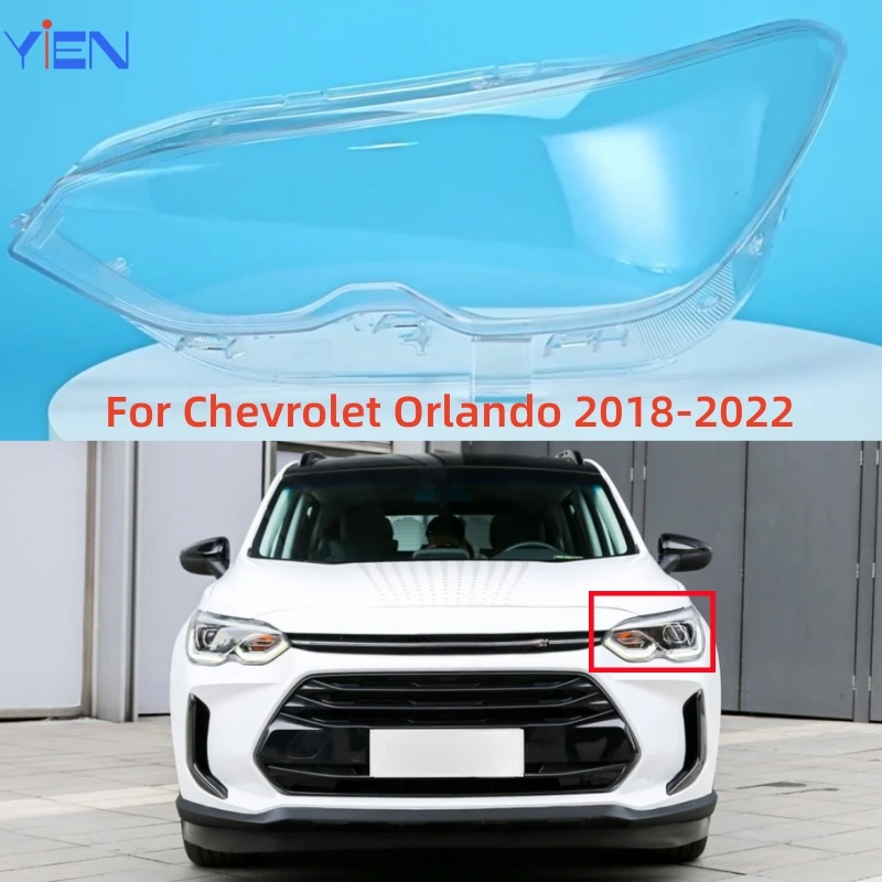 

For Chevrolet Orlando 2018 2019 2020 2021 2022 Articulos Para Autos Replace A Transparent PC Car Lights Shell Headlights Cover