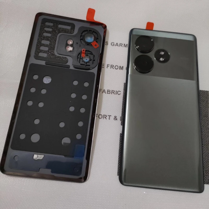4A Quality New Back Panel Battery Cover For Realme GT Neo6 SE Rear Case Housing Door Mobile Lid Shell with Camera Frame