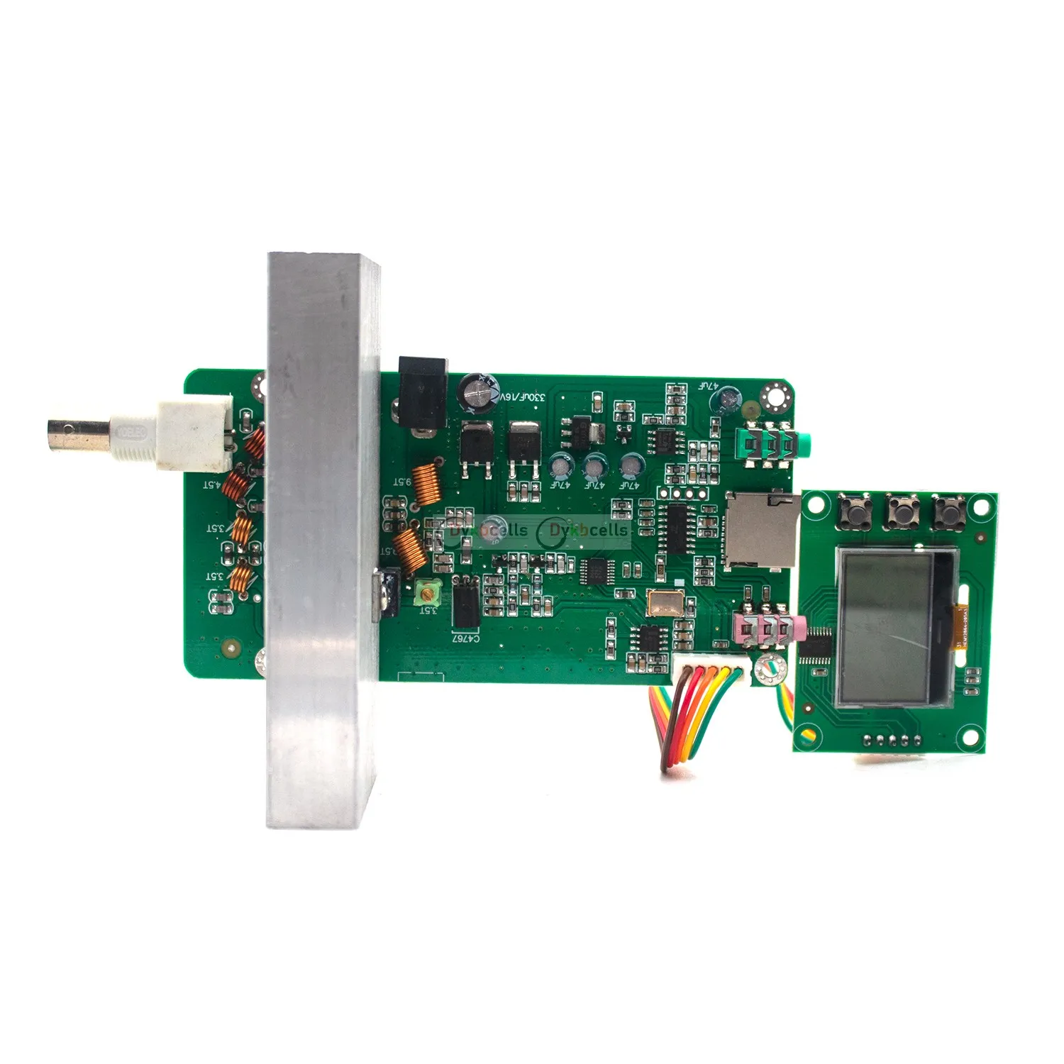 Trasmettitore FM 15W PLL audio Stereo trasmissione FM 76m-108MHz frequenza display LCD digitale ricevitore stazione Radio amplificatore prosciutto