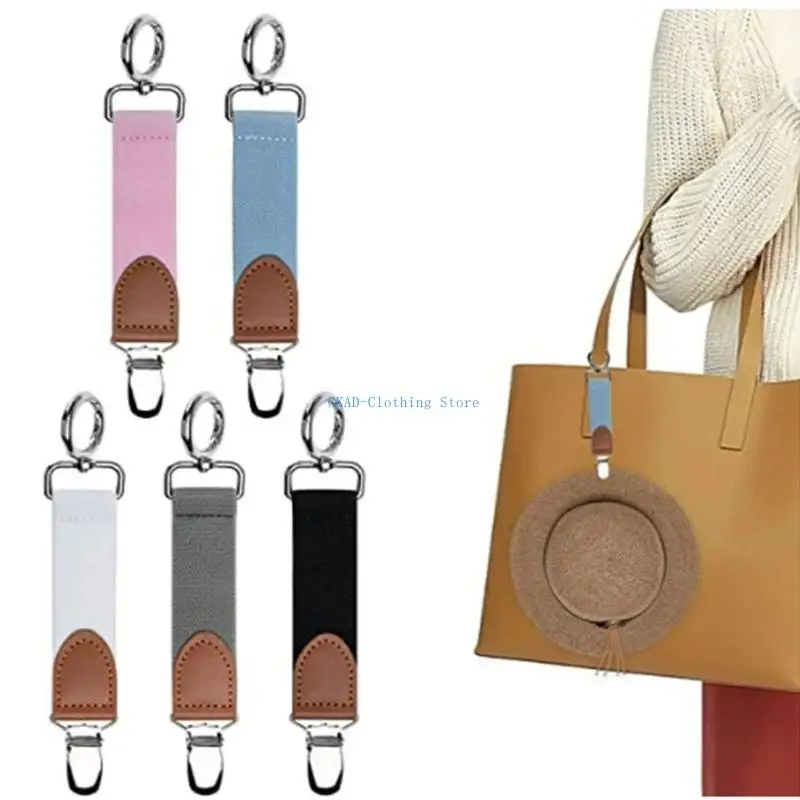 Clipes chapéu viagem N0PE Clipes chapéu elásticos Clipes chapéu coloridos para bagagem