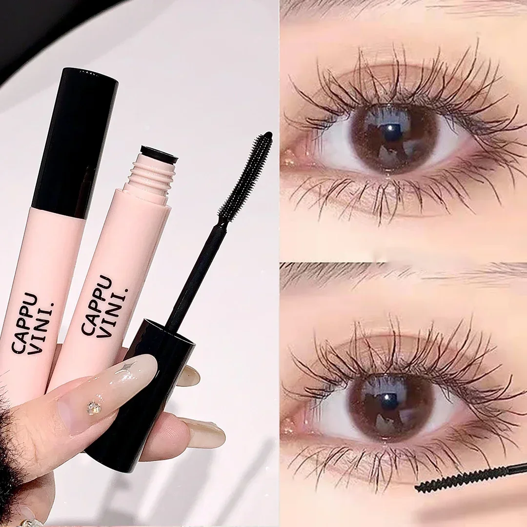 Mascara Trucco Curling Estensione ciglia marrone nero Impermeabile Tintura non sbiadita Mascara volume liquido Cosmetico a lunga tenuta