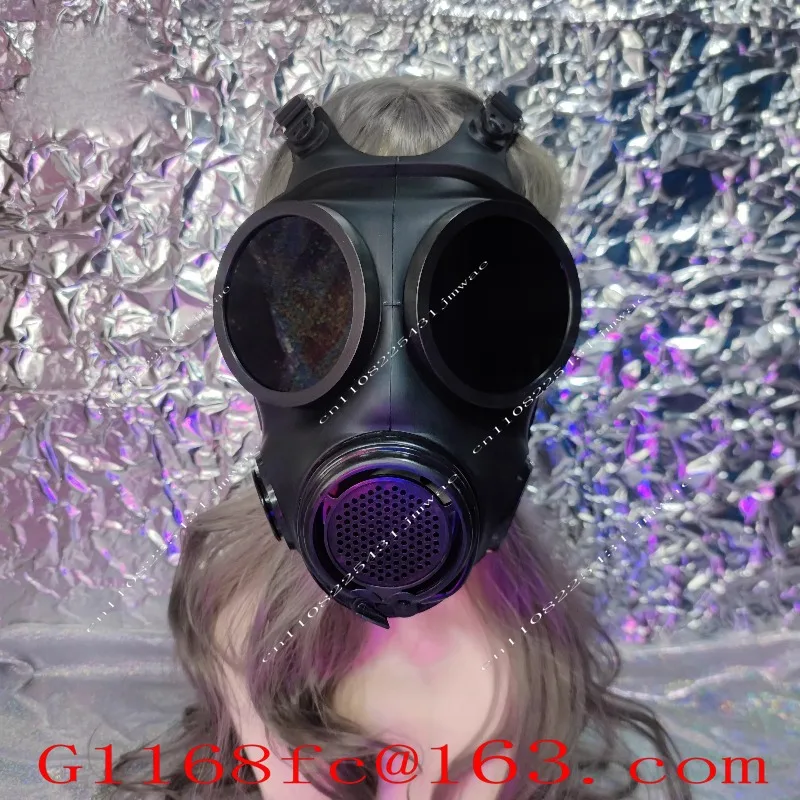 J08 Gas Mask, Accessories Breath Control, with Mirror Cover Protection
