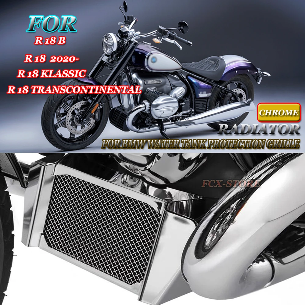 

For BMW R18 2020 2021 2022 Motorcycle Body Revamp Tank Mesh Radiator Metal Mesh Protective Grille R18 B/Intercontinental/Classic