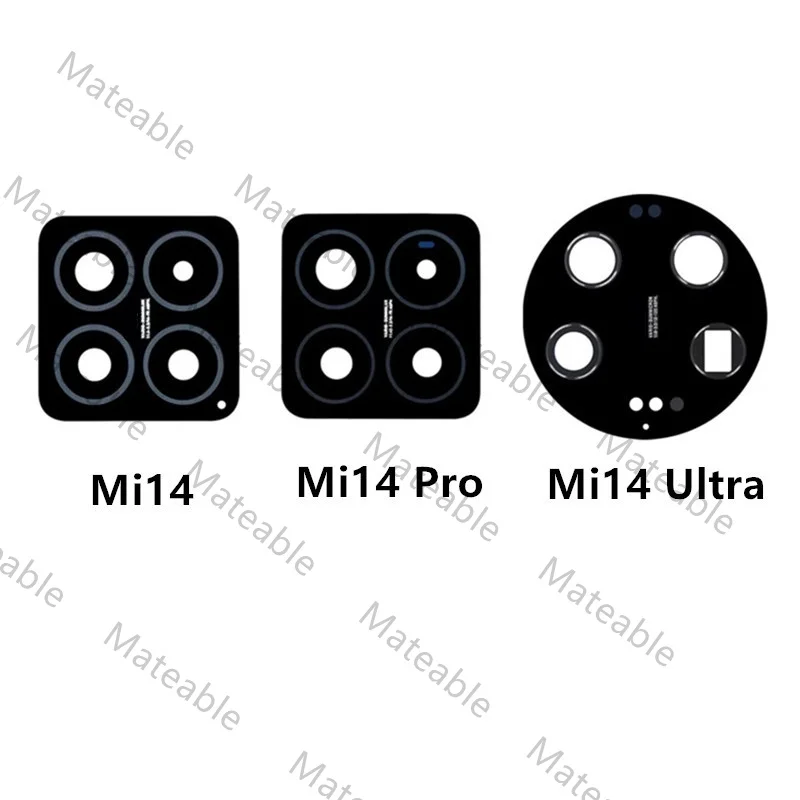 14Ultra 14Pro For Xiaomi Mi 14 Ultra Pro Mi14 Camera Lens Glass Repair Rear Housing Replace Repair Parts
