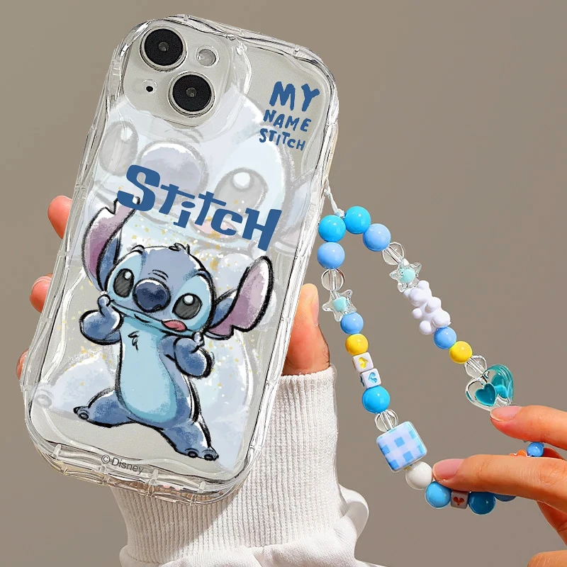 Stitch Case For Oppo Realme C11 2021 C21 C21Y C25Y C12 C25 C25S C33 C30 C30S C35 C15 C53 C55 C51 5 6 7 Pro 5i C3 6 Cover