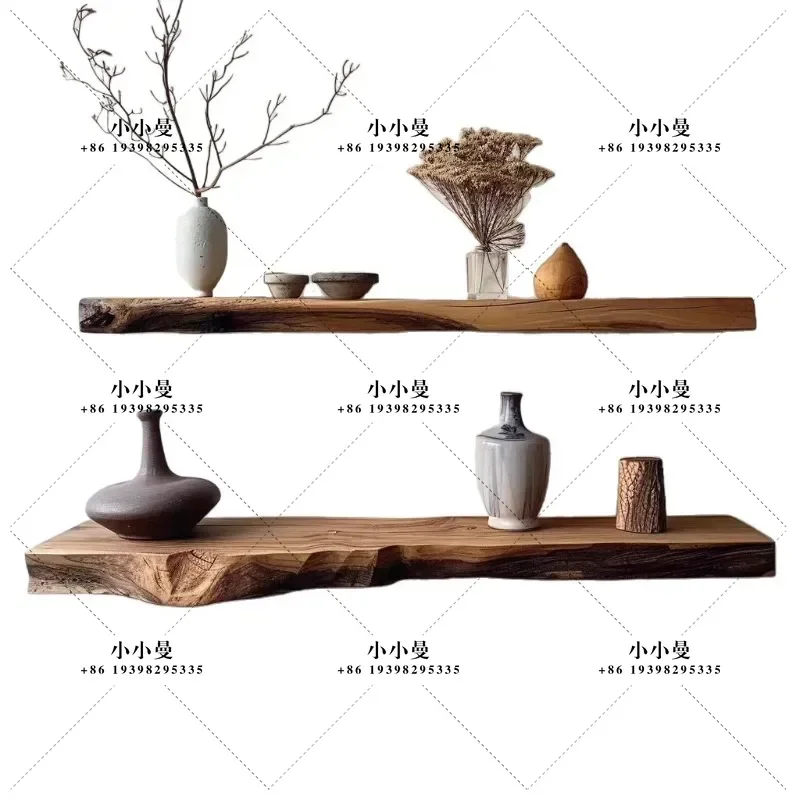 YAO Floating Wall Shelf Irregular Wood Shelves Aesthetic Bedroom Organizer Rack Nordic Multifunctional Living Room Storage Racks