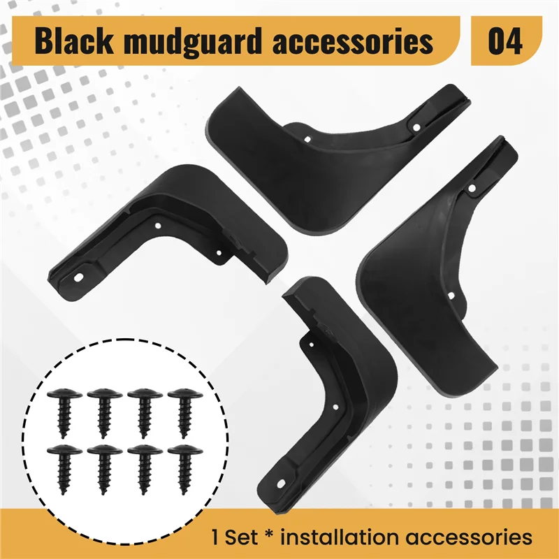 

Classy-Car Mudflaps For 2022 Geely Emgrand Mudguard Fender Mud Flap Guard Splash Mudguards Car Accessories