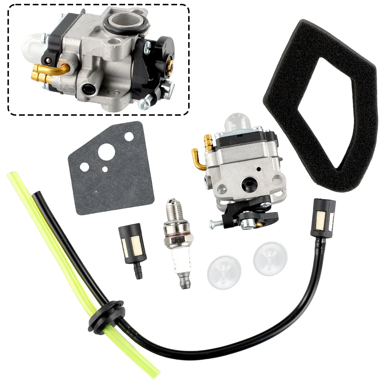 Air Filter Carburetor For Honda GX22 Trimmer Brush Cutter 139F 1.5 Stroke Gasoline Engine Motor Water Pump Lawnmower image 6