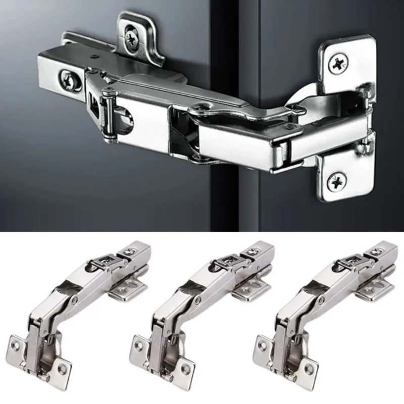 

NEW SALE Hardware 165 Degrees Hydraulic Folding Damper Buffer Door Hinge Window Accessories Furniture Supplies