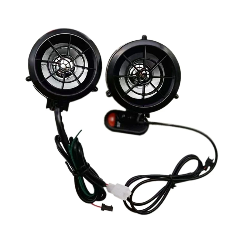 

Motorcycle Sound System Colorful Flashing Lights Bluetooth MP3 FM Radio Player Stereo Speakers Music Amplifier