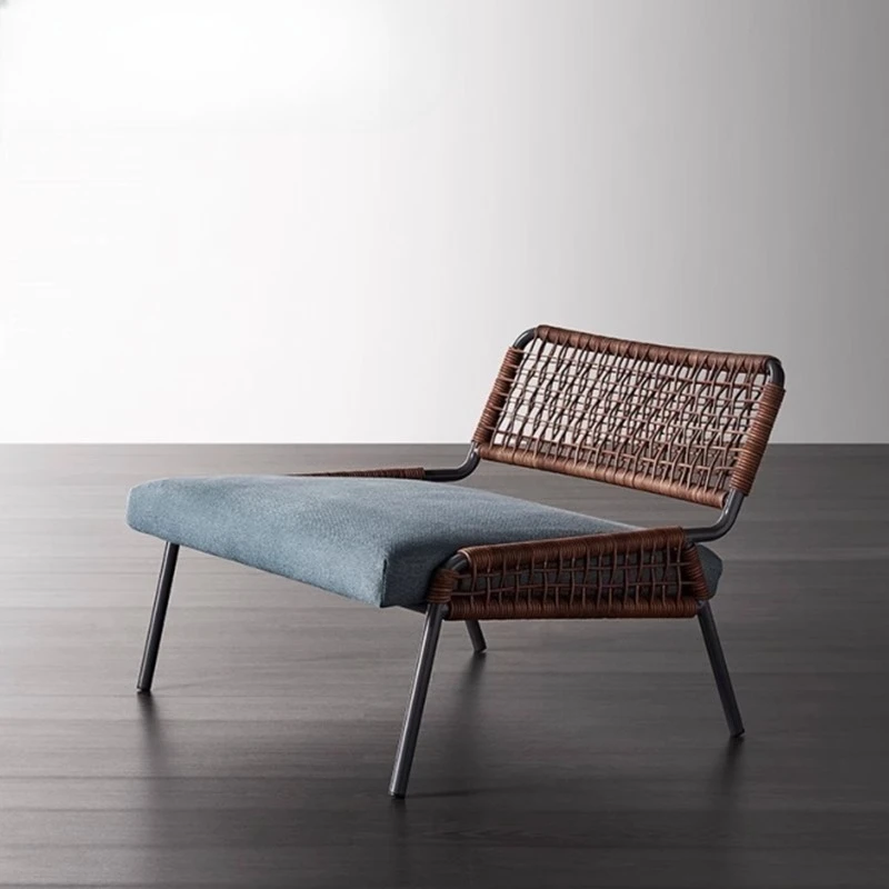 

Nordic outdoor rattan courtyard open-air bed and breakfast garden