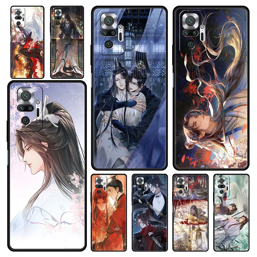 

Phone Case For Xiaomi Redmi Note 13 12 5G 9S 9 8 10 11 Pro 9T 13C 12C 10C 9C 9A 7 Cover Comic Man Erha and His White Cat Master