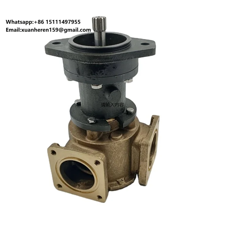 

Лидер продаж K19 QSK19 дизельный двигатель морской водяной насос 3866609 чугунный материал для использования генератора морской лодки