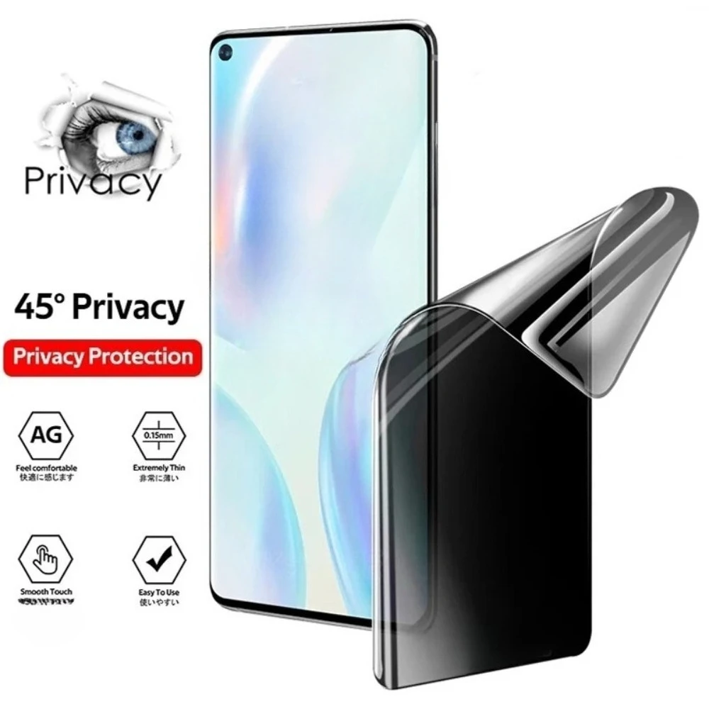 2Pcs Privacy Hydrogel Soft Film for Xiaomi Poco X7 X6 M7 M6 M5 Anti Spy Peeping Screen Protector for Xiaomi Poco C75 C71 C65 C61 view 3