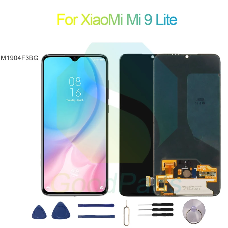 

For XiaoMi Mi 9 Lite LCD Display Screen 6.39" M1904F3BG Mi 9 Lite Touch Digitizer Assembly Replacement