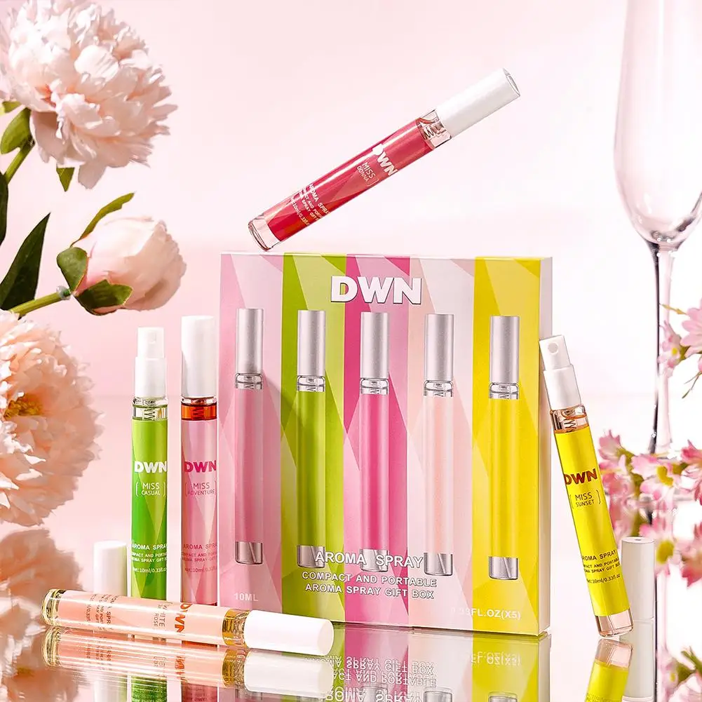 DWN Adventure Lady Fragrance Spray Perfume Sem Álcool de Longa Duração com Aroma Floral em Tamanho Viagem, Presente para Mulheres